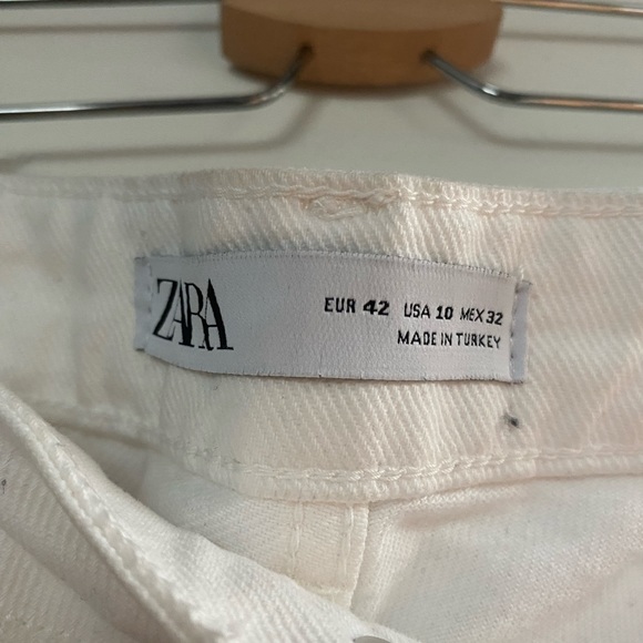 Zara white skinny ripped jeans - Picture 5 of 6